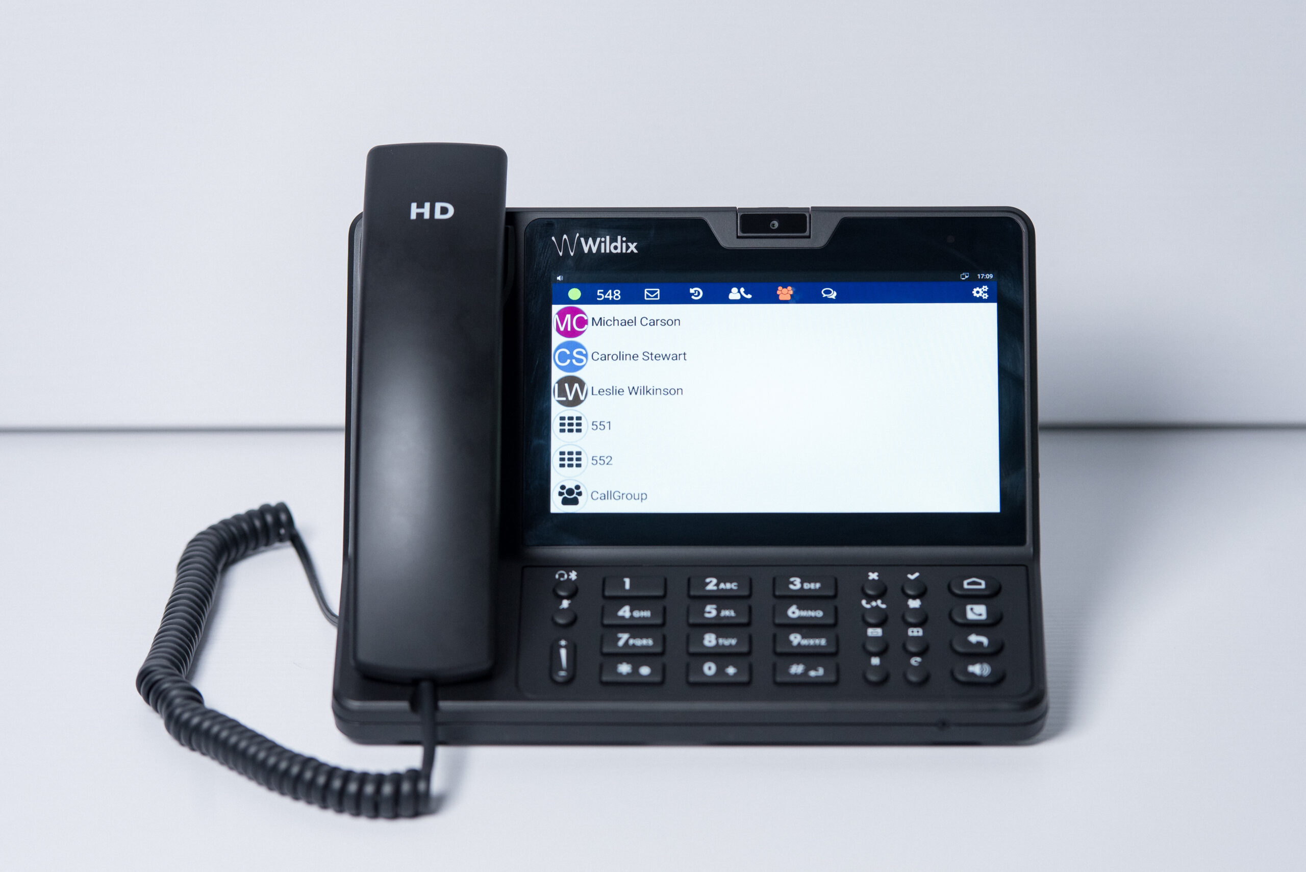 Vision - Telefon mit grossem Display von Wildix und TECHLink AG